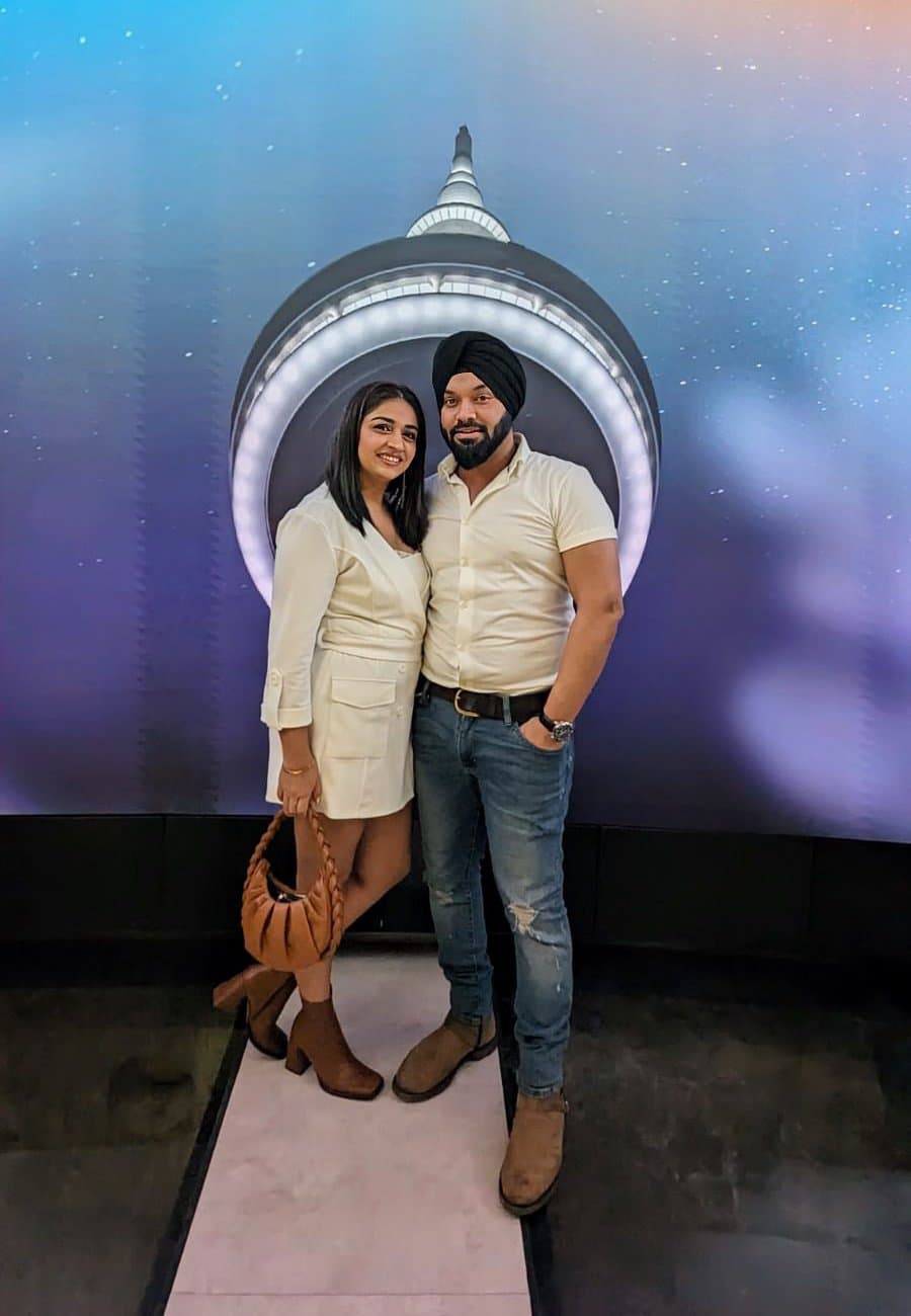 VIB Interiors founders — Harmeet Singh and Tia Kaur
